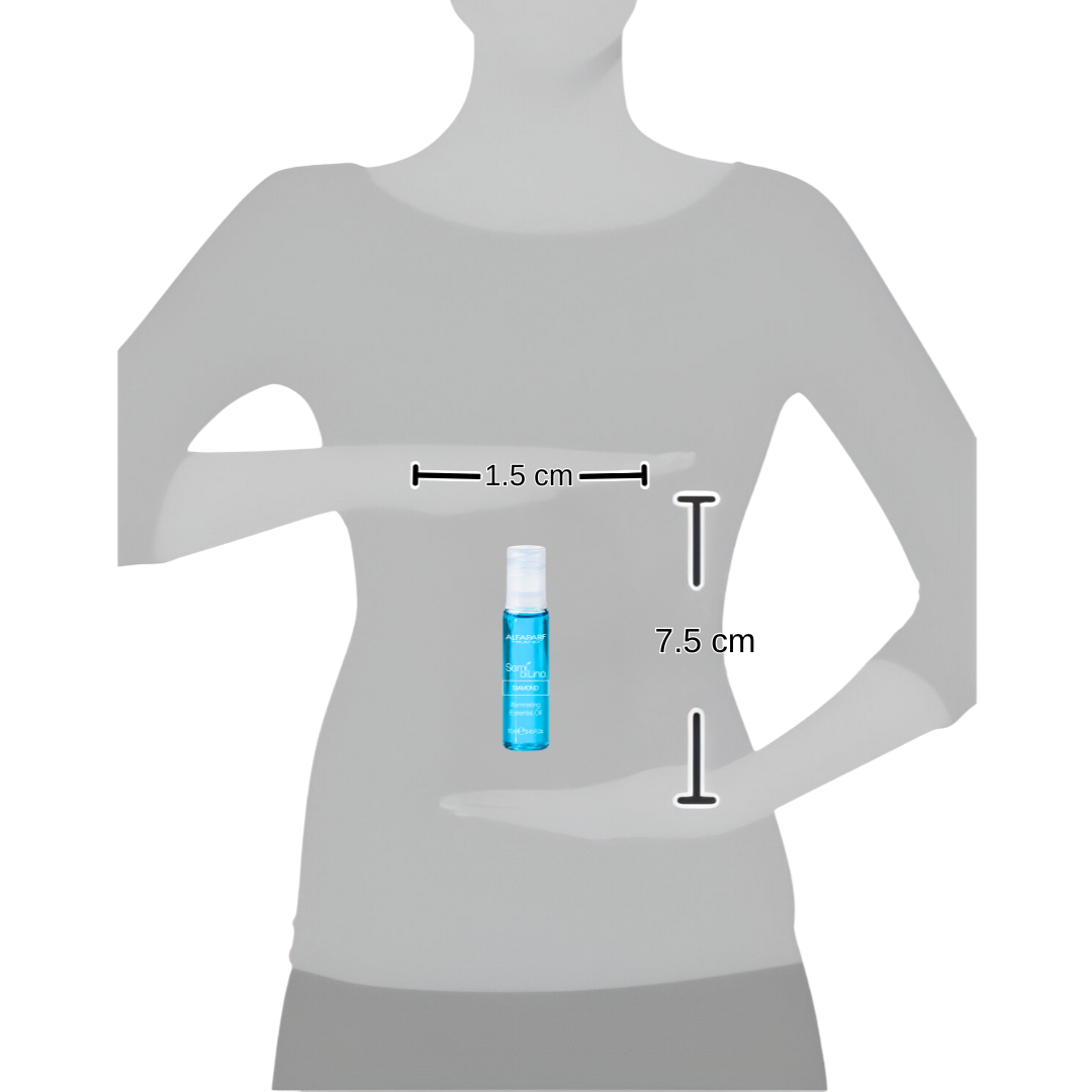 Kit de 12 Ampolletas Alfaparf Semi Di Lino Diamante Illuminating Essential Oil 12x(13 mL c/u)