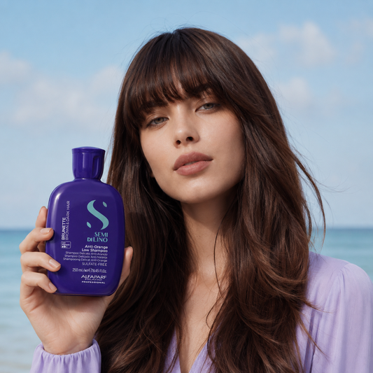 Alfaparf Semi Di Lino Brunette Anti-Orange Low Shampoo 250 mL