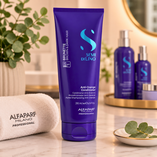 Alfaparf Semi Di Lino Brunette Anti-Orange Conditioner