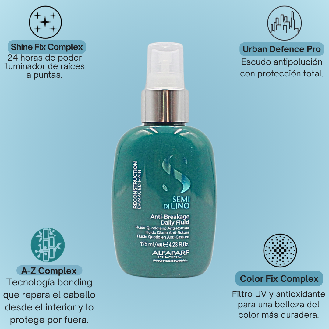 Alfaparf Semi Di Lino Reconstruction Anti-Breakage Daily Fluid 125 mL