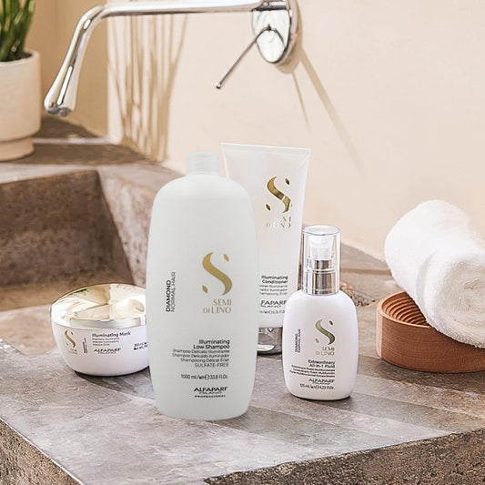 Champú Semi Di Lino Diamond Illuminating para Cabello Normal 1 Litro