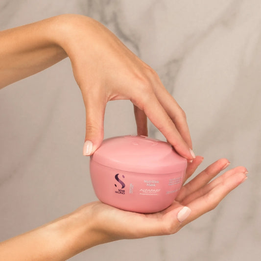 Mascarilla Nutritiva Alfaparf Semi Di Lino Moisture 200 mL