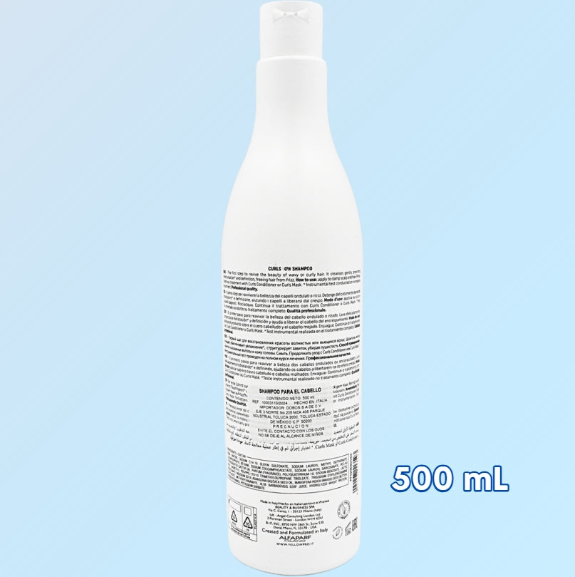 Shampoo para Rizos Yellow Curls 500 mL