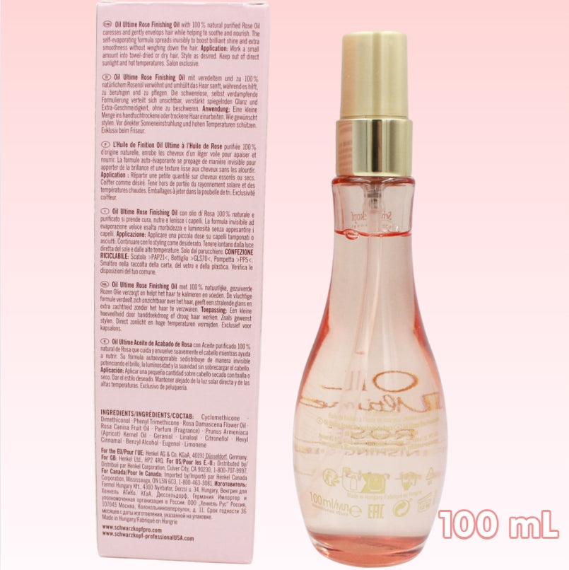 Aceite Capilar Schwarzkopf Oil Ultime Rose 100 mL