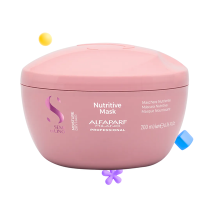 Mascarilla Nutritiva Alfaparf Semi Di Lino Moisture 200 mL