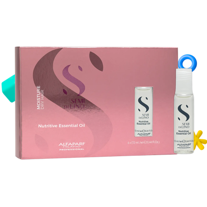 Alfaparf Semi Di Lino Moisture Nutritive Essential Oil 6x13 mL