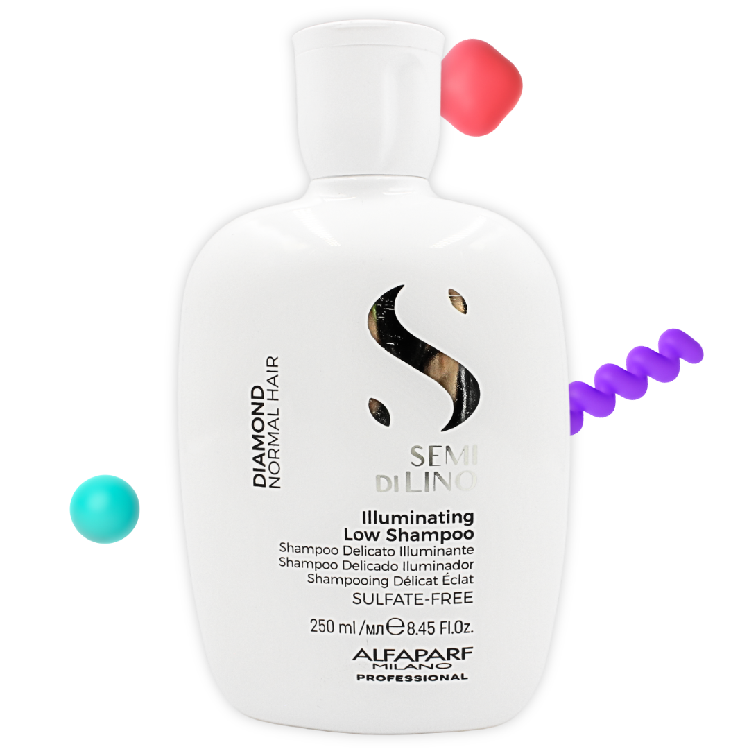 Alfaparf Semi Di Lino Diamond Illuminating Low Shampoo 250 mL