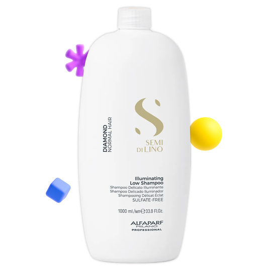Champú Semi Di Lino Diamond Illuminating para Cabello Normal 1 Litro