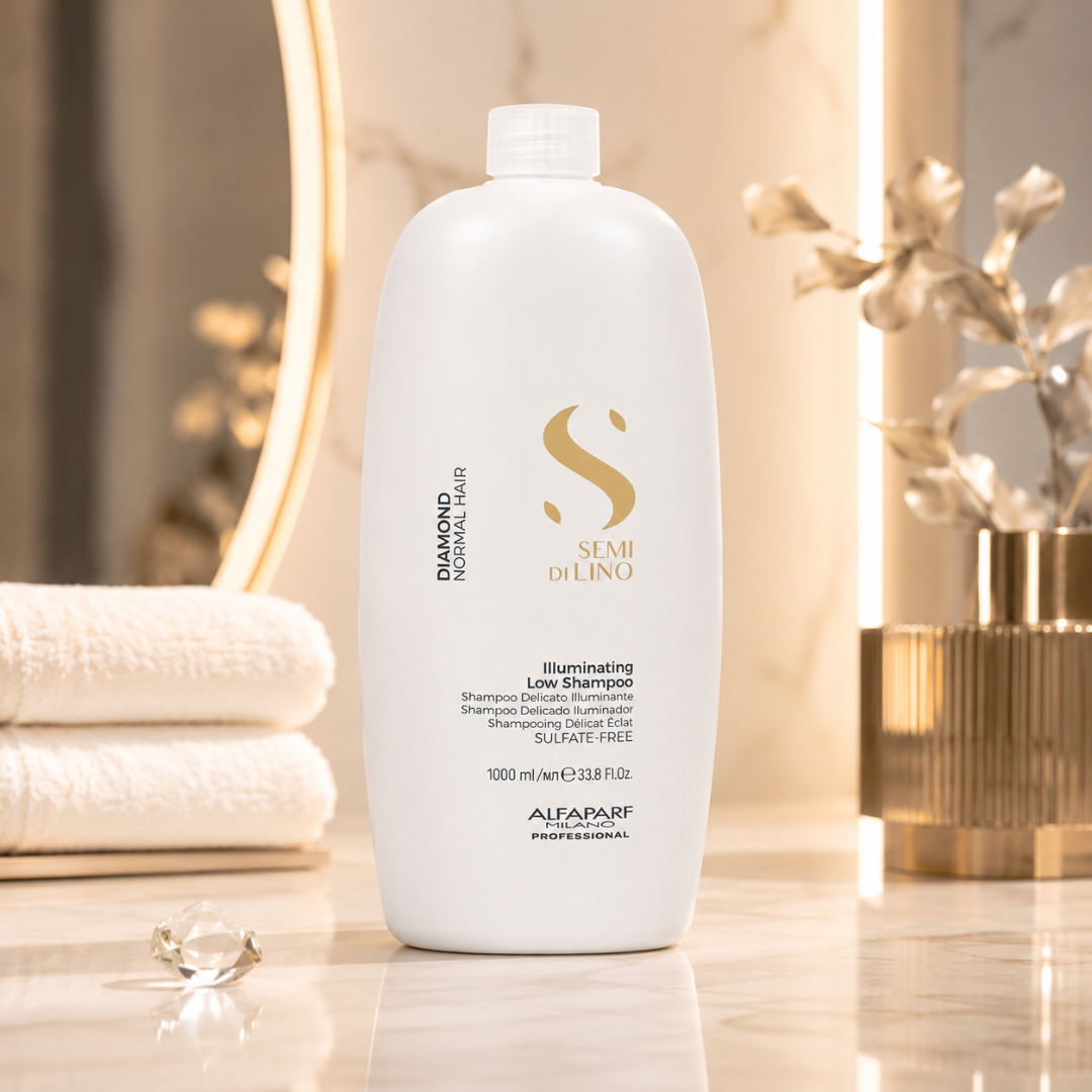 Champú Semi Di Lino Diamond Illuminating para Cabello Normal 1 Litro