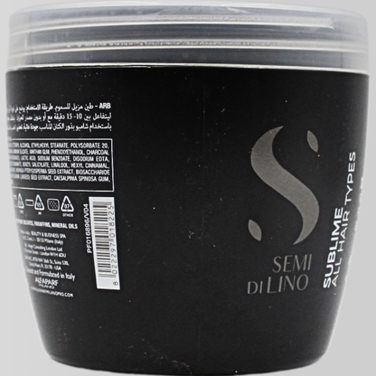 Alfaparf Semi Di Lino Sublime Detoxifying Mud 500 mL
