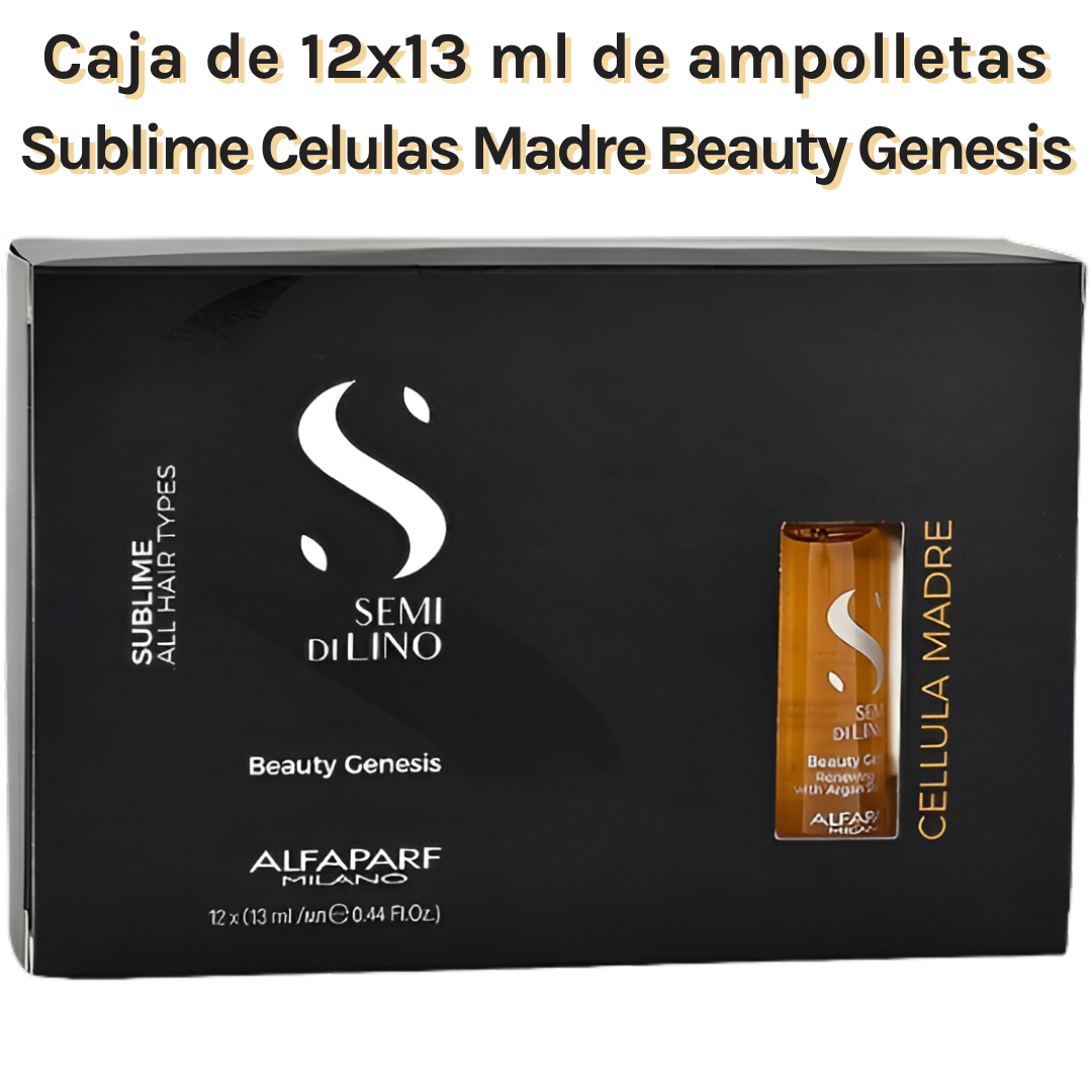 Alfaparf Semi Di Lino Sublime Cellula Madre Beauty Genesis 12 x 13 mL