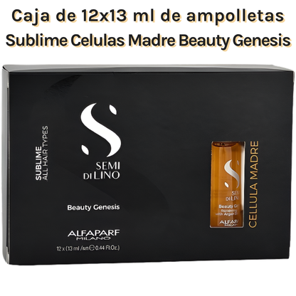Alfaparf Semi Di Lino Sublime Cellula Madre Beauty Genesis 12 x 13 mL