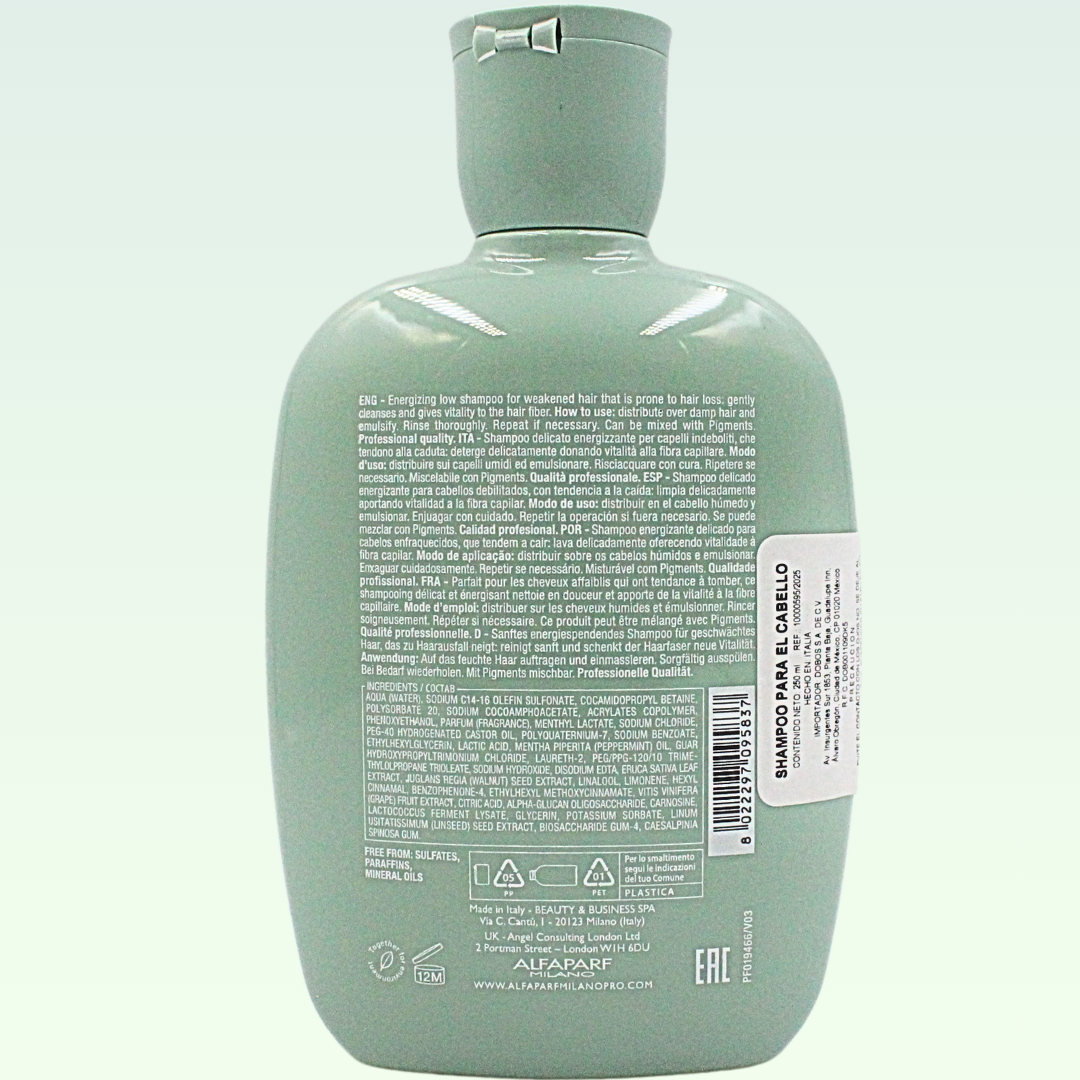 Alfaparf Semi Di Lino Scalp Renew Energizing Low Shampoo 250 mL