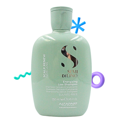 Alfaparf Semi Di Lino Scalp Renew Energizing Low Shampoo 250 mL