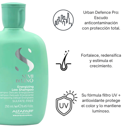 Alfaparf Semi Di Lino Scalp Renew Energizing Low Shampoo 250 mL