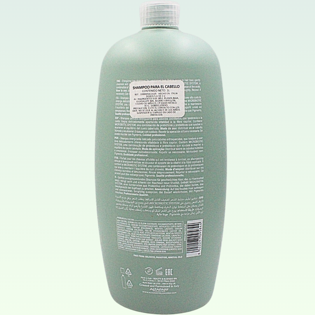 Alfaparf Semi Di Lino Scalp Renew Enrgizing Low Shampoo 1000 mL