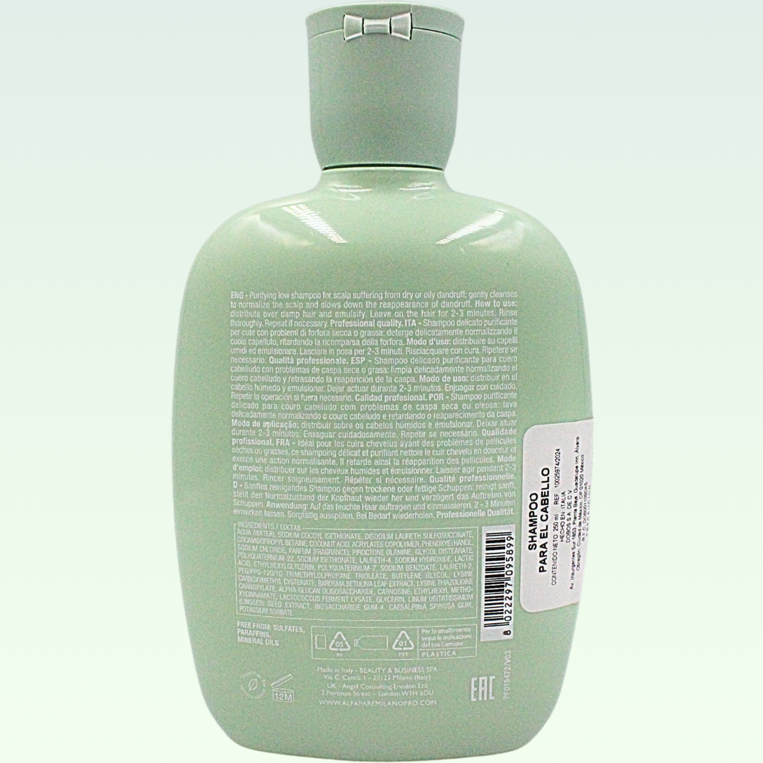 Alfaparf Semi Di Lino Scalp Rebalance Purifying Low Shampoo 250 mL