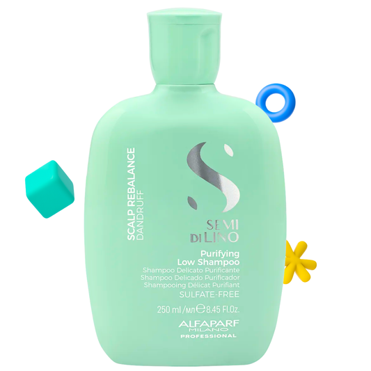 Alfaparf Semi Di Lino Scalp Rebalance Purifying Low Shampoo 250 mL