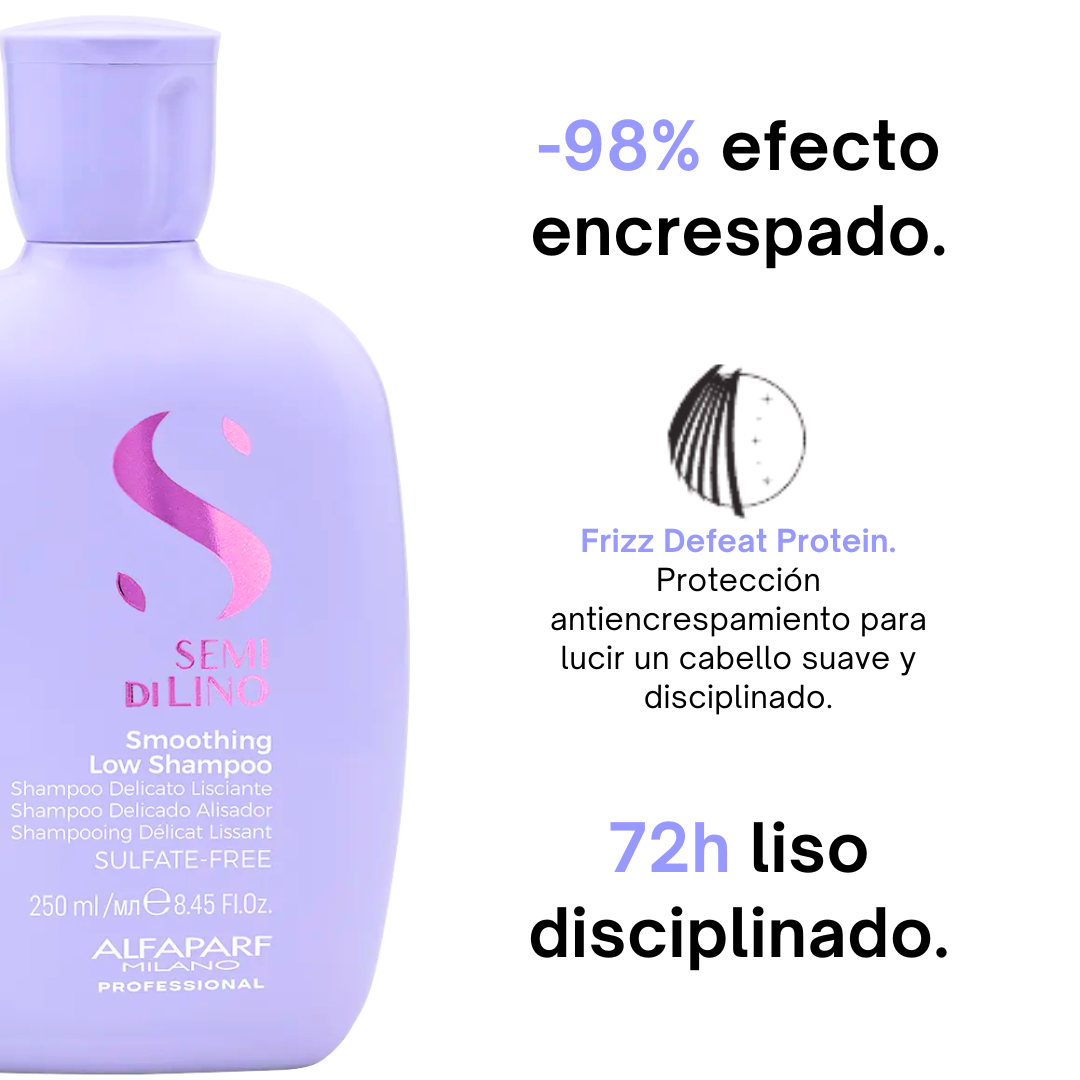 Alfaparf Semi Di Lino Smooth Smoothing Low Shampoo 250 mL
