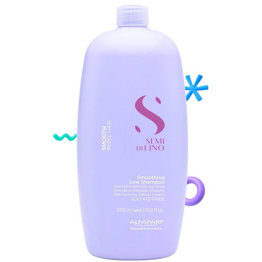 Alfaparf Semi Di Lino Smooth Smoothing Low Shampoo 1000 mL