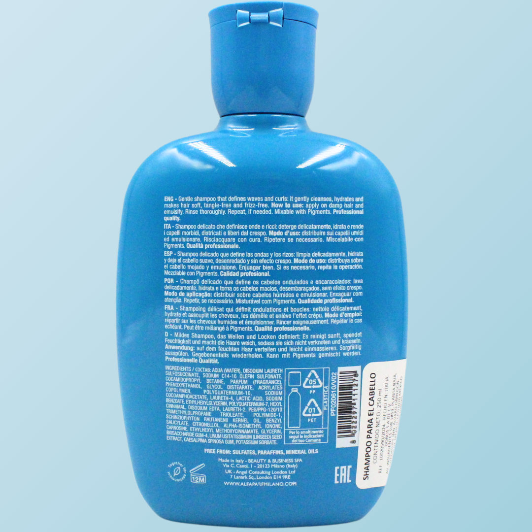 Alfaparf Semi Di Lino Curls Enchancing Low Shampoo 250 mL