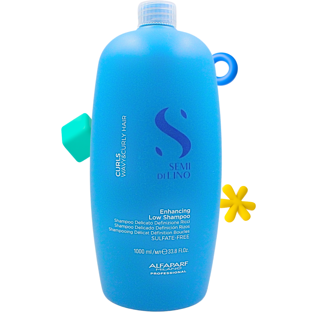 Alfaparf Semi Di Lino Curls Enchancing Low Shampoo 1000 mL