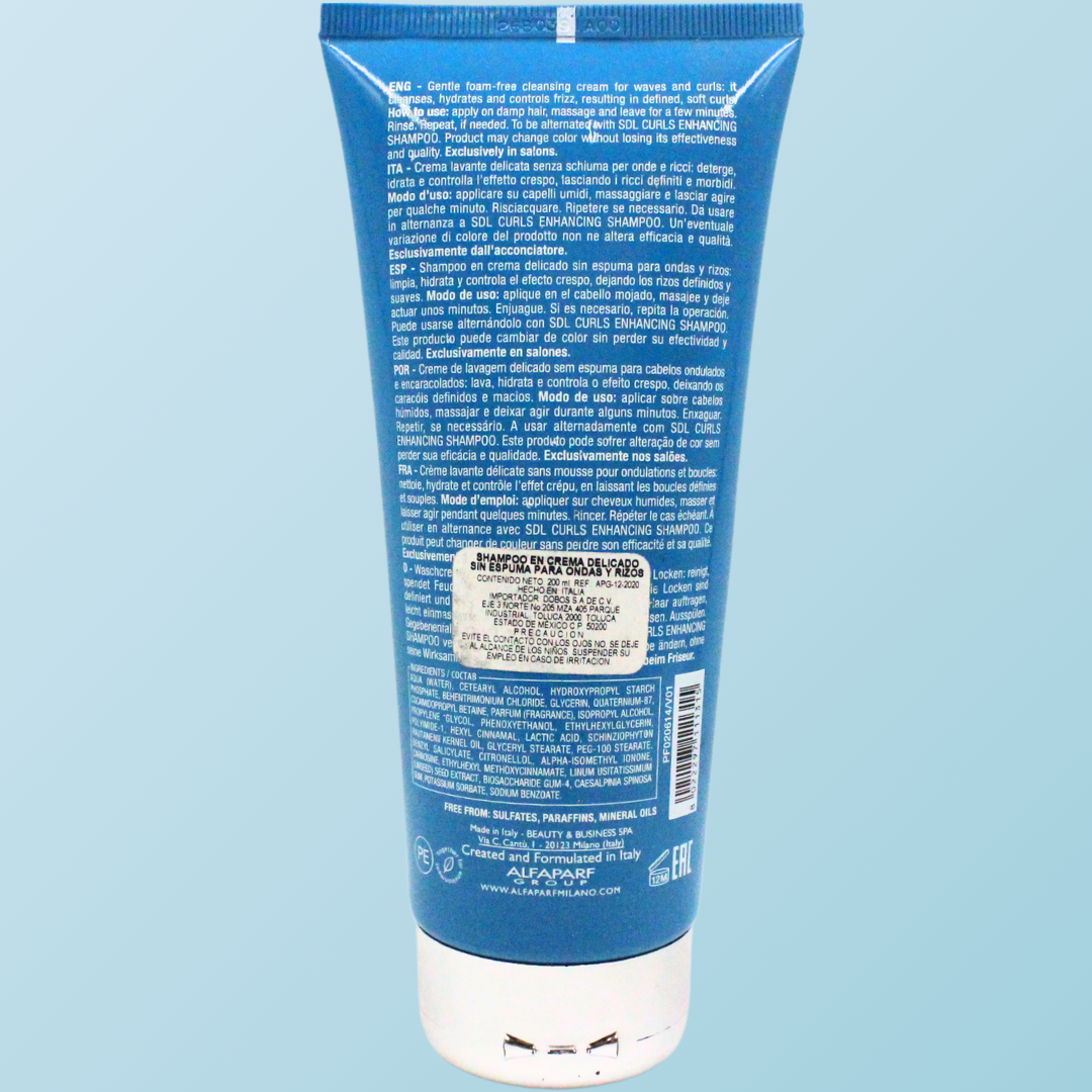 Alfaparf Semi Di Lino Curls Hydrating Co-wash 200 mL