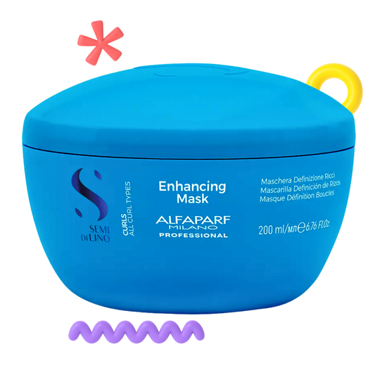 Alfaparf Semi Di Lino Curls Enhancing Mask 200 mL