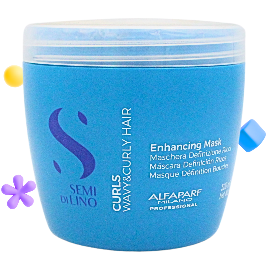 Alfaparf Semi Di Lino Curls Enhancing Mask 500 mL