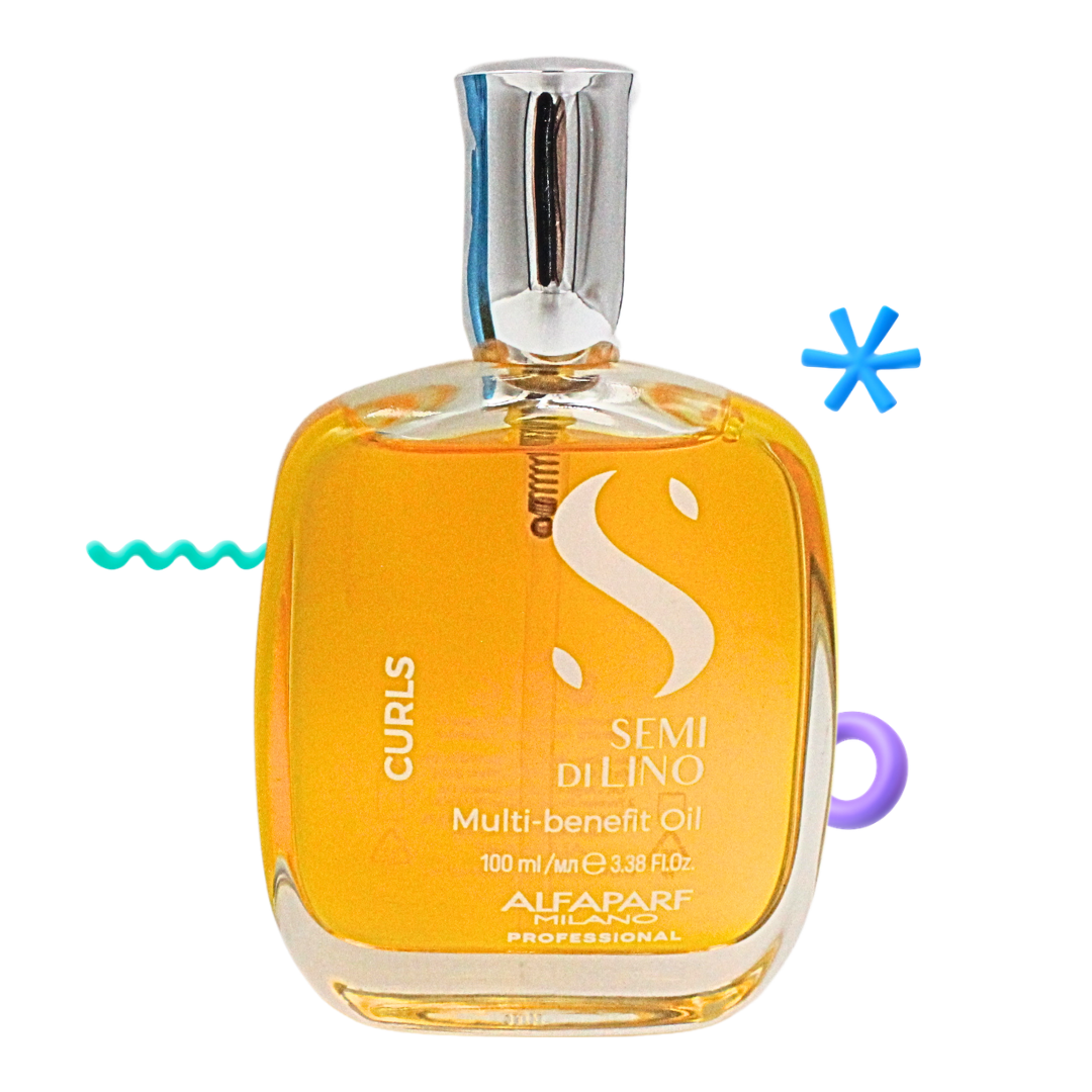 Alfaparf Semi Di Lino Curls Multi-benefit Oil 100 mL