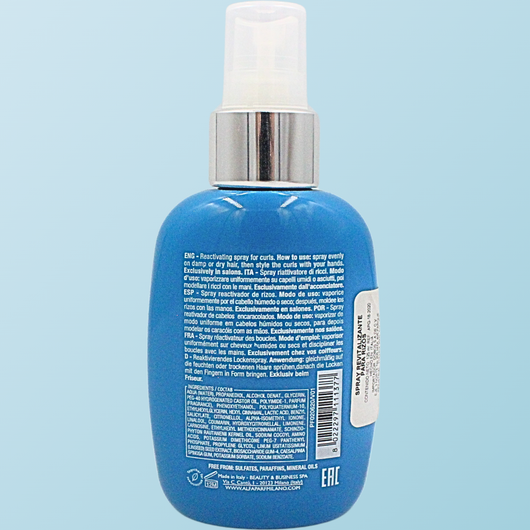 Alfaparf Semi Di Lino Curls Reactivating Spray 125 mL