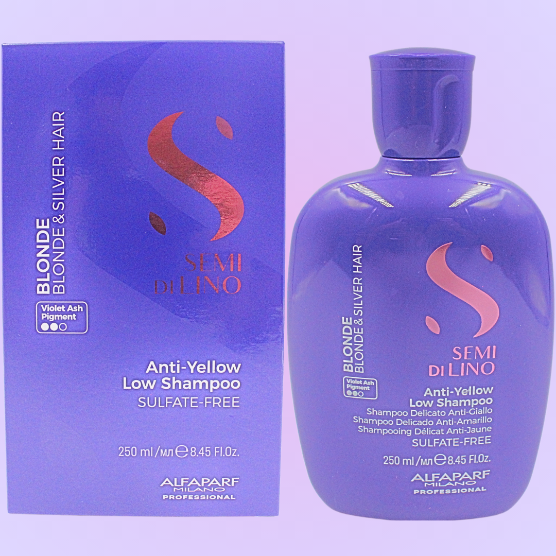 Alfaparf Semi Di Lino Blonde Anti-Yellow Low Shampoo 250 mL