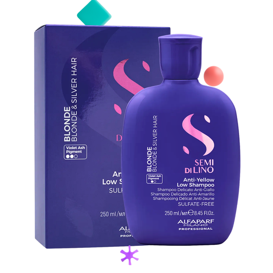 Alfaparf Semi Di Lino Blonde Anti-Yellow Low Shampoo 250 mL