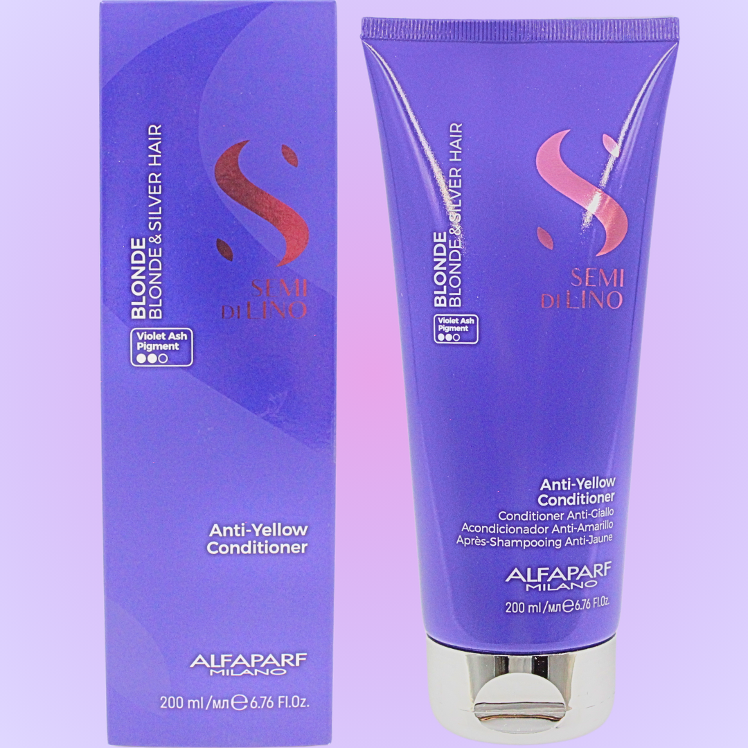 Alfaparf Semi Di Lino Blonde Anti-Yellow Conditioner 200 mL