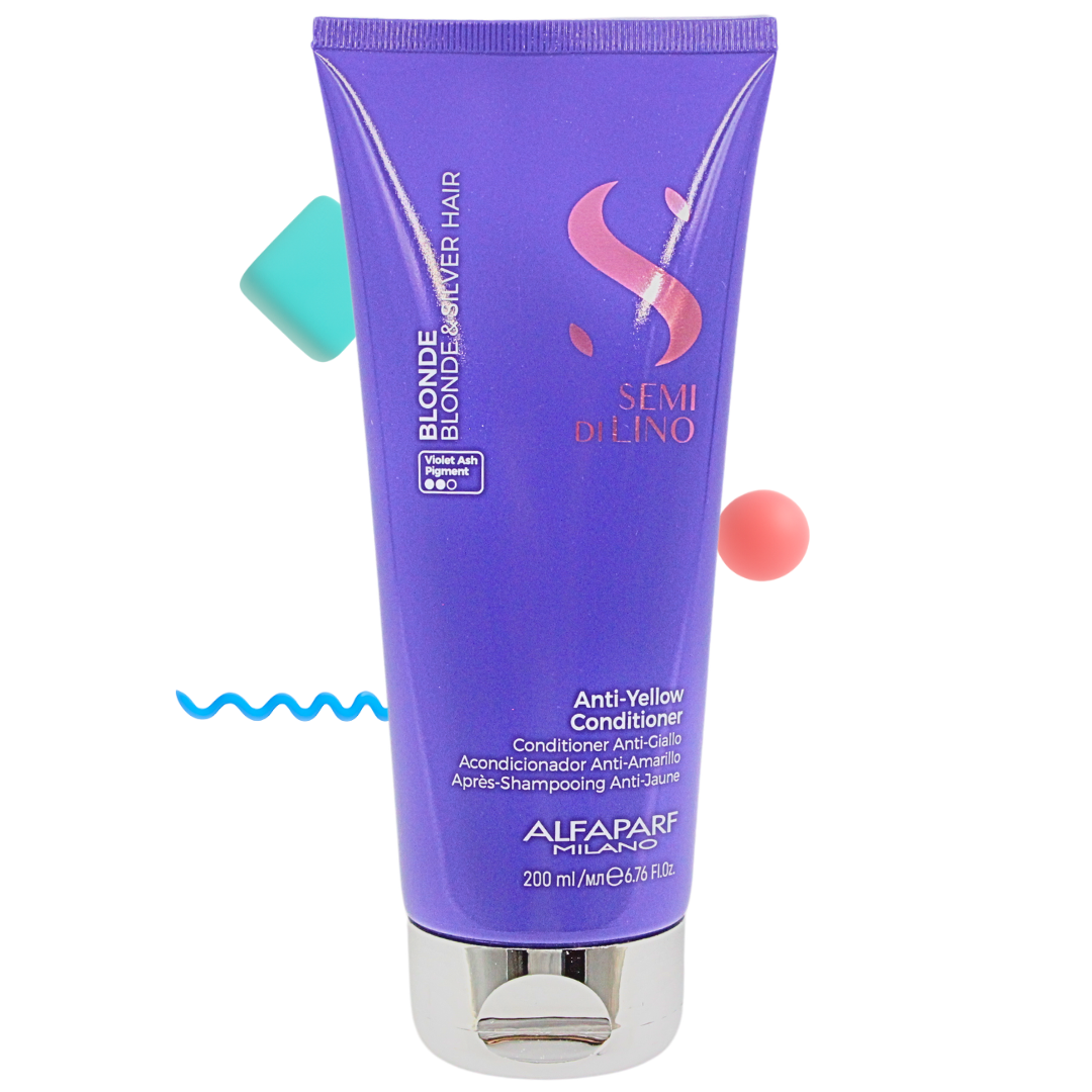 Alfaparf Semi Di Lino Blonde Anti-Yellow Conditioner 200 mL
