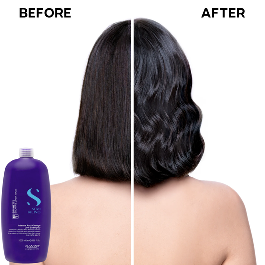 Alfaparf Semi Di Lino Brunette Intense Anti-Orange Low Shampoo 1000 mL