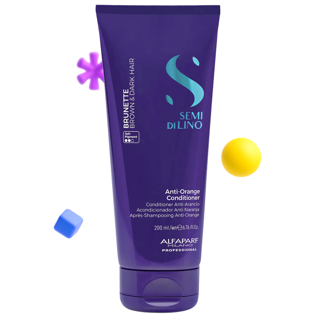 Alfaparf Semi Di Lino Brunette Anti-Orange Conditioner