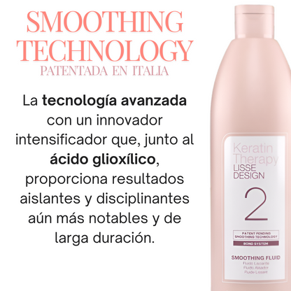 Alfaparf Smoothing Fluid Lisse Design Paso#2 Keratin Therapy