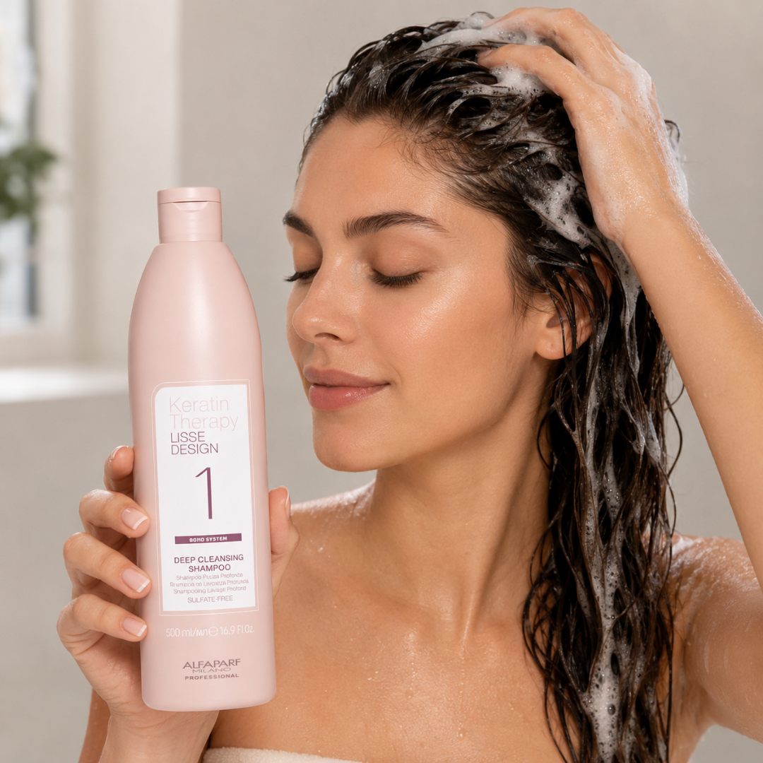 Shampoo Deep Cleansing P1 Keratin Therapy Lisse Design 500ml