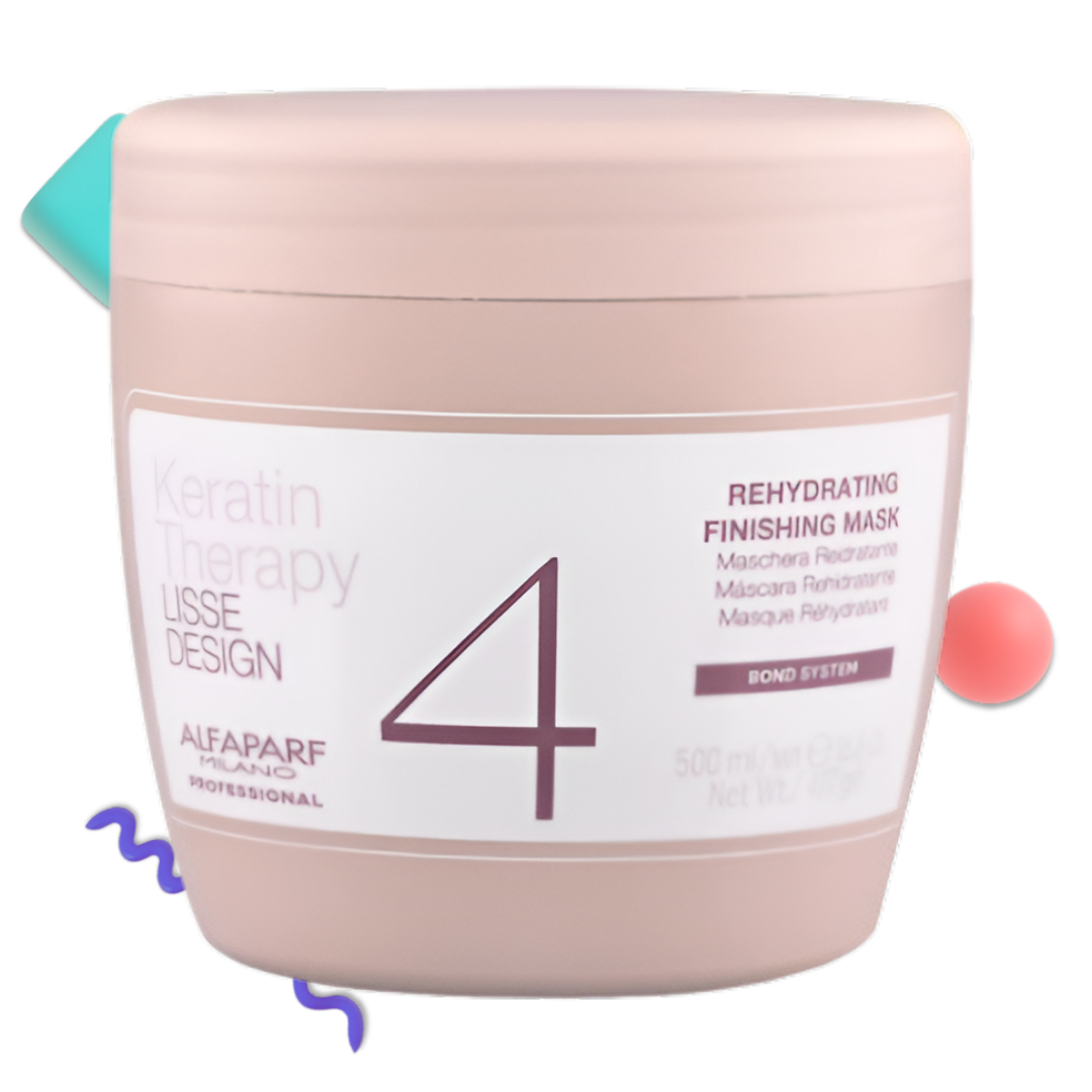Professional Keratin Therapy Lisse Design Paso 4 Rehydrating Finishing Mask