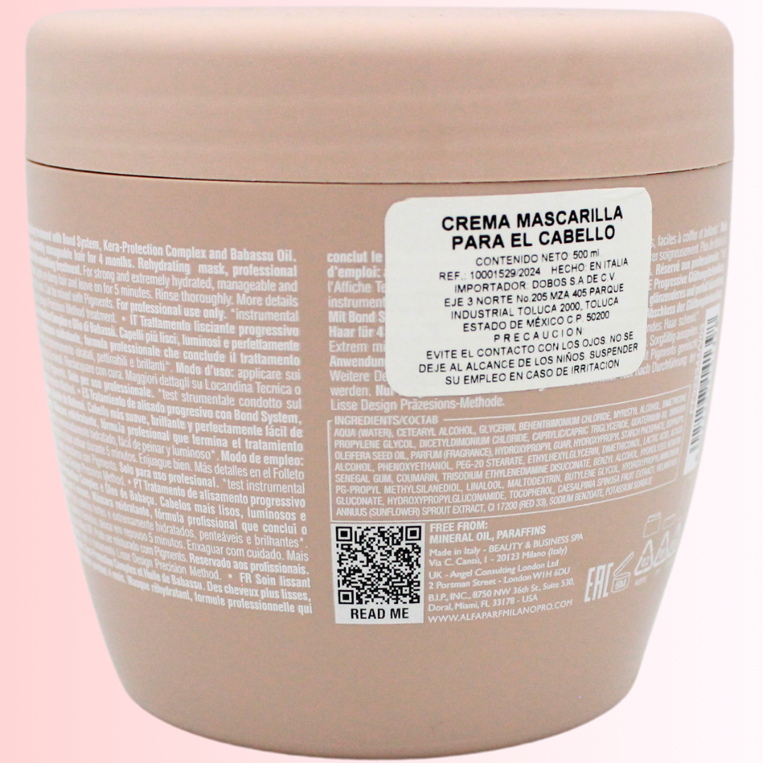 Professional Keratin Therapy Lisse Design Paso 4 Rehydrating Finishing Mask