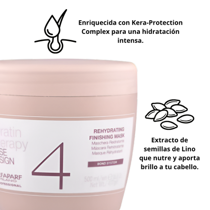 Professional Keratin Therapy Lisse Design Paso 4 Rehydrating Finishing Mask