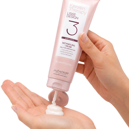 Professional Keratin Therapy Lisse Design Detangling Cream Step #3