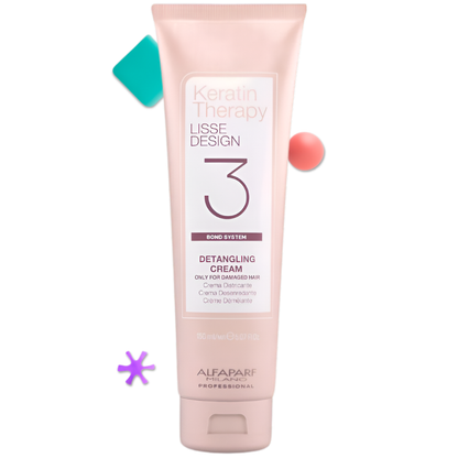 Professional Keratin Therapy Lisse Design Detangling Cream Step #3