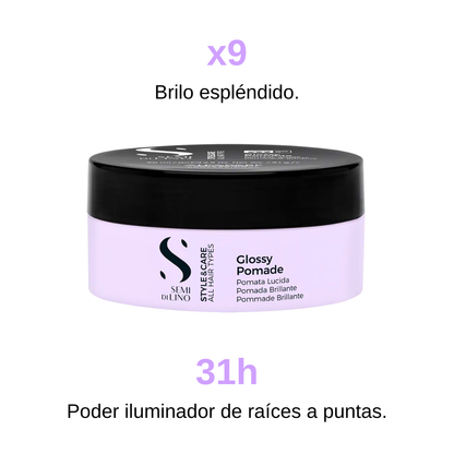 Alfaparf Semi Di Lino Style & Care Glossy Pomade