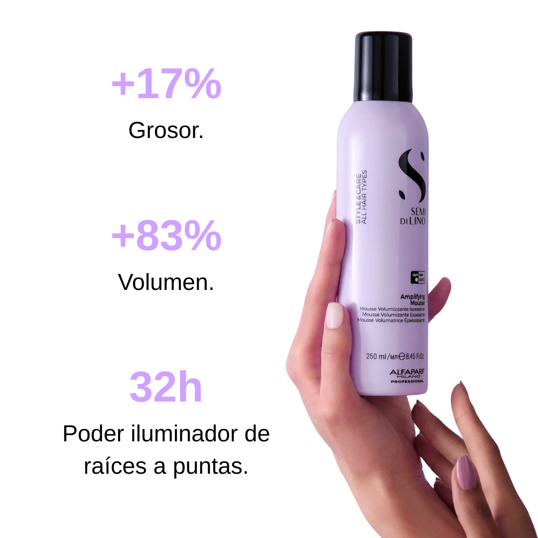 Alfaparf Semi Di Lino Style & Care Amplifying Mousse