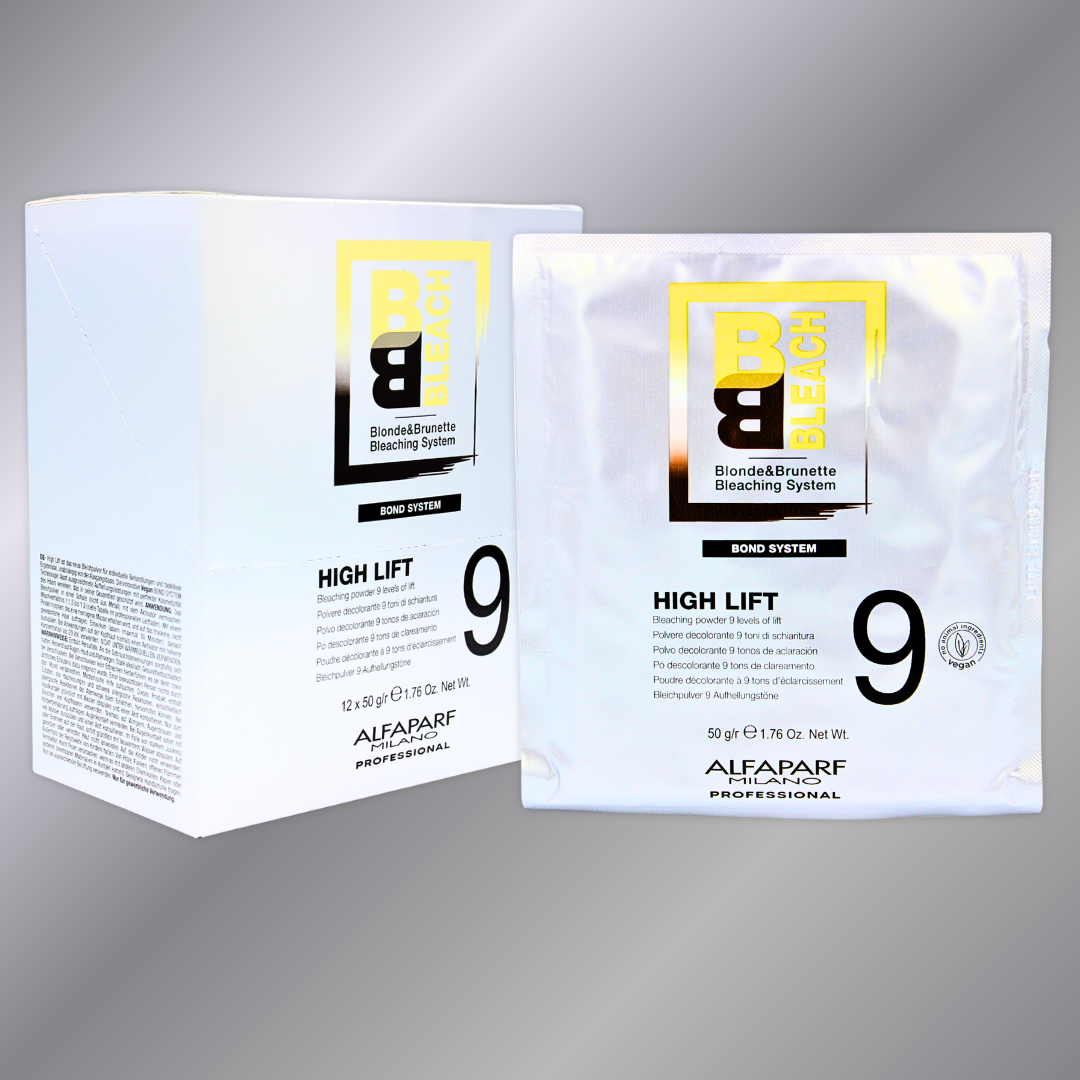 Alfaparf Polvo Decolorante BB Bleach High Lift 9 Tonos 12 Sobres