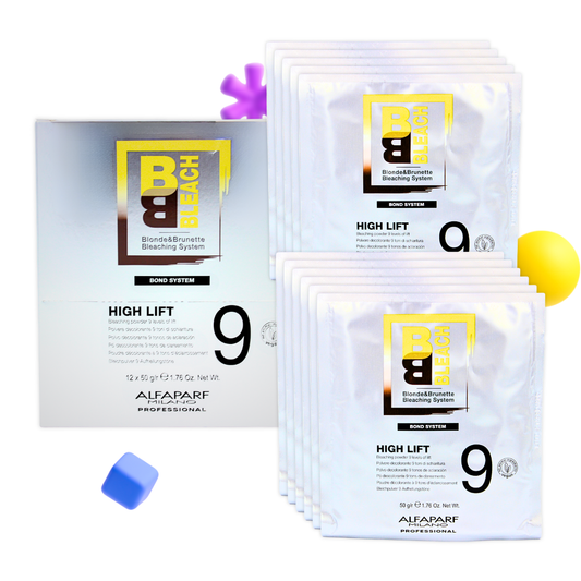 Alfaparf Polvo Decolorante BB Bleach High Lift 9 Tonos 12 Sobres