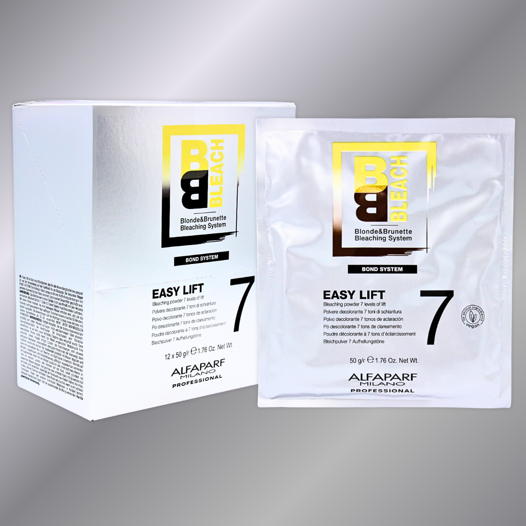 Alfaparf Polvo Decolorante BB Bleach Easy Lift 7 Tonos 12 Sobres