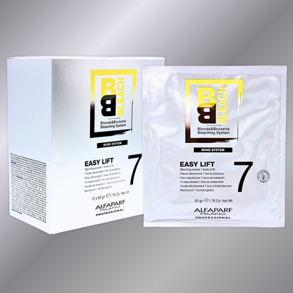 Alfaparf Polvo Decolorante BB Bleach Easy Lift 7 Tonos 12 Sobres